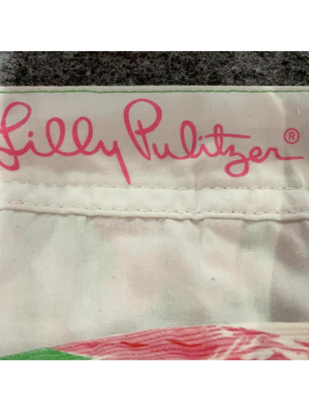 Lilly Pulitzer Size 4 Buttercup Flamingo Print Pink Boho Shorts - Picture 3 of 4